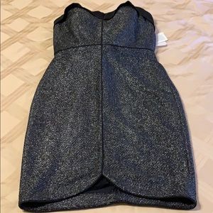 NWT Aidan Mattox Tuxedo Cocktail Dress